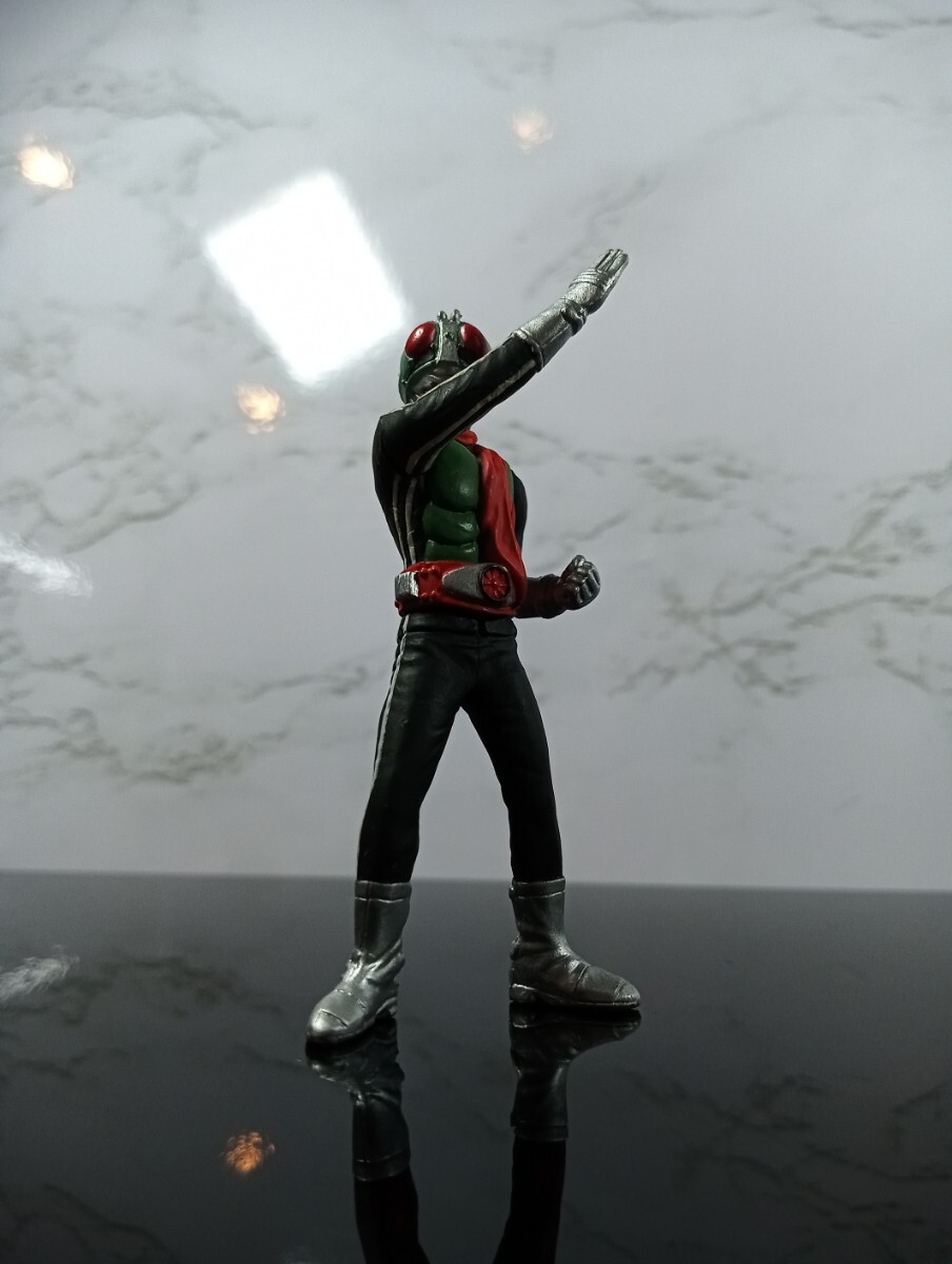  gashapon фигурка HG серии Kamen Rider новый 1 номер with шокер . воин камень лес Pro / sofvi / Bandai 