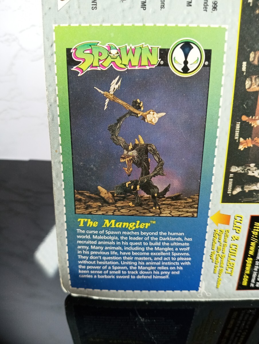 SPAWN Series7 THE Mangler unopened goods / that time thing /mak fur Len toys / Spawn / American Comics / action figure 