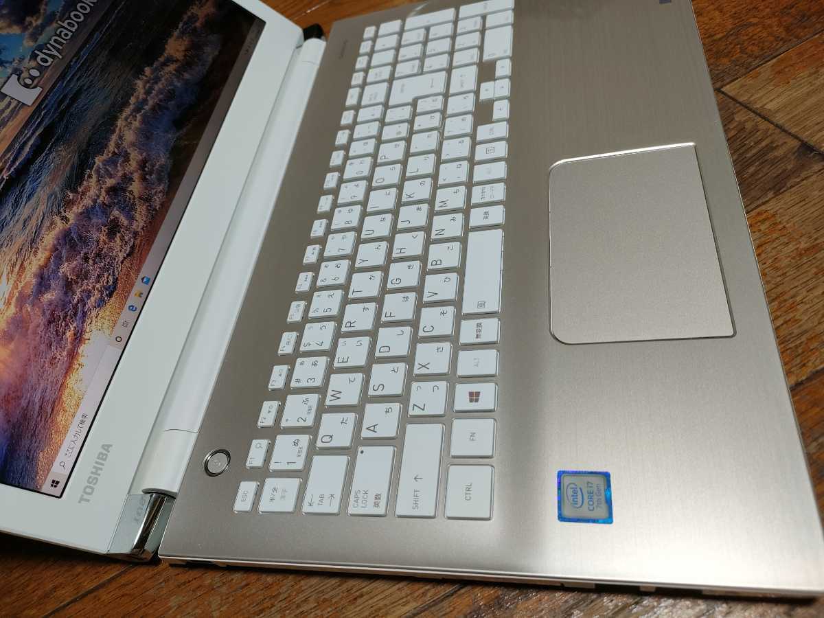 東芝 dynabook T65/DG Core i7-7500U HDD1TB メモリー8GB DVDスーパーマルチドライブの画像5