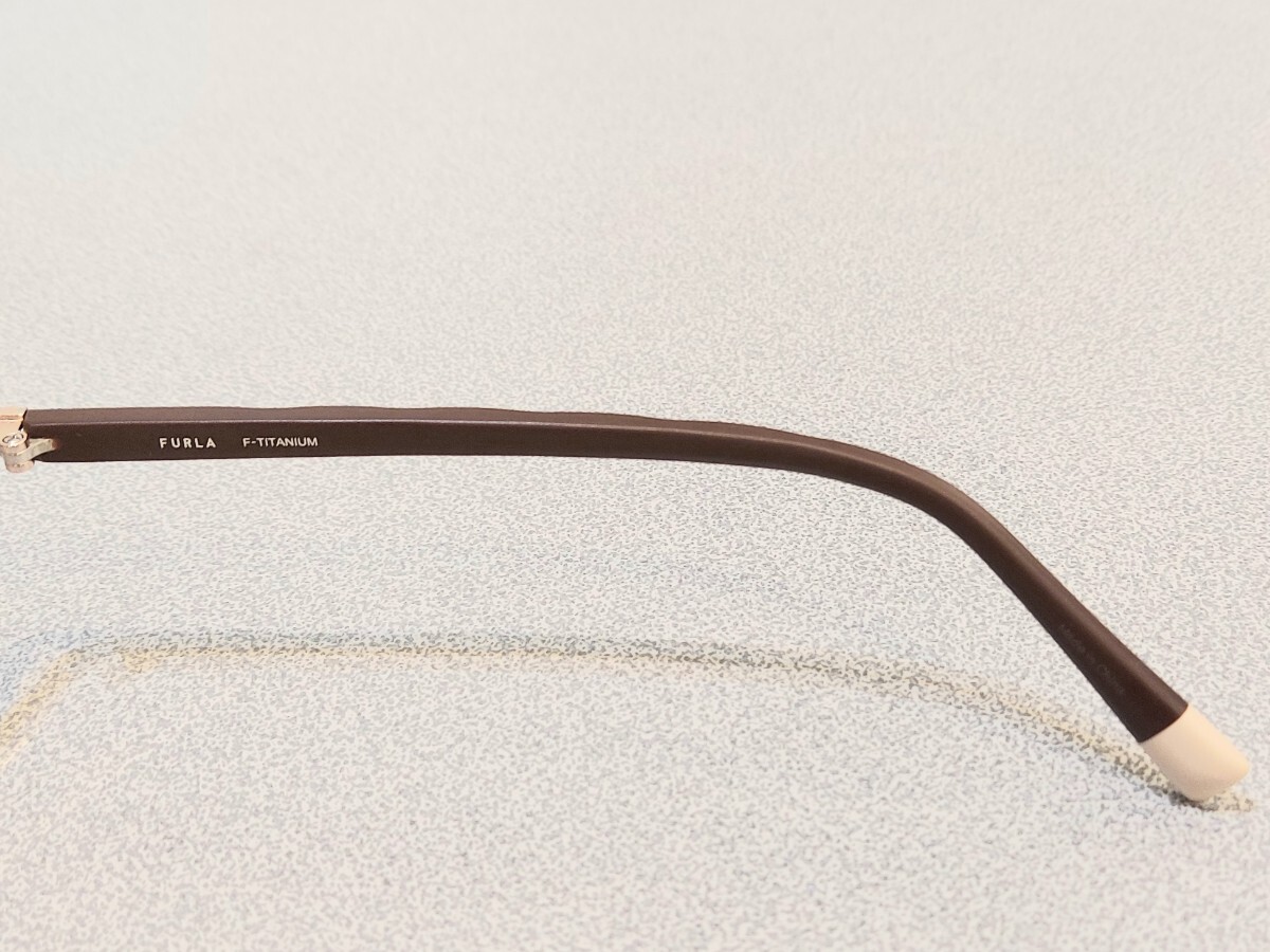 新品　FURLA　フルラ　ブランド　眼鏡　メガネ　フルリム　ボストン　可愛い　チタン　軽い_画像7