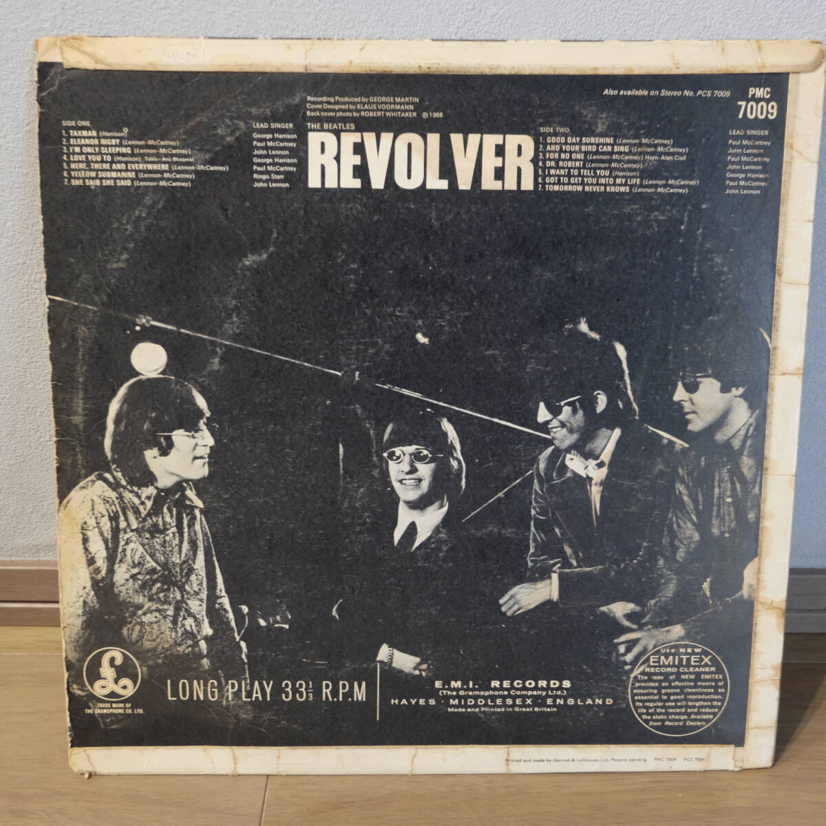 Parlophone【 PMC7009 : Revolver 】-2 / The Beatlesの画像2