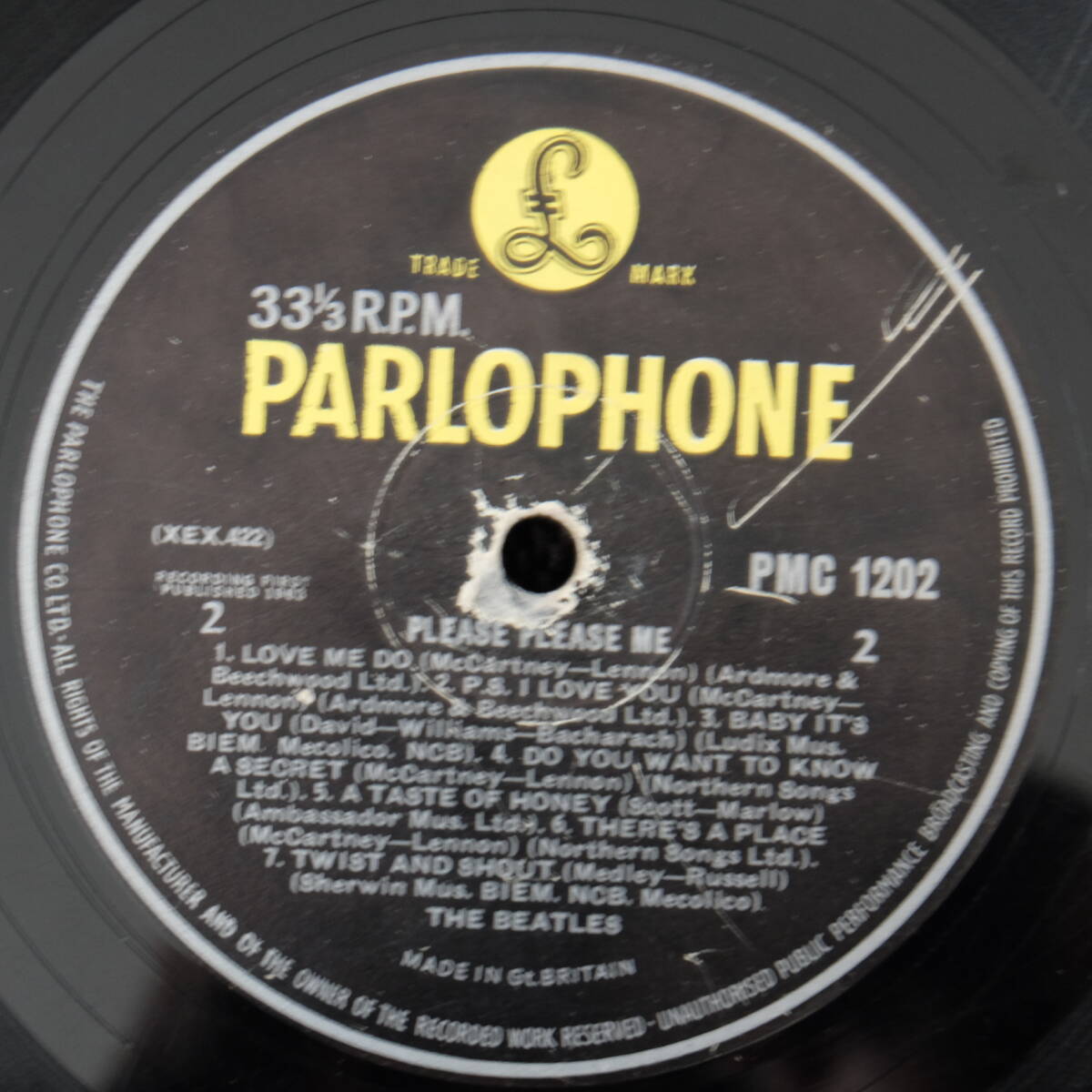Parlophone[ PMC1202 : Please Please Me ]-1N / The Beatles