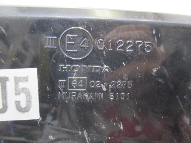 フィット GD1/GD2/GD3/GD4 左ドアミラー/サイドミラー (ウィンカー付) 9線 MURAKAMI 8131/012275 ホンダ(92958)の画像8