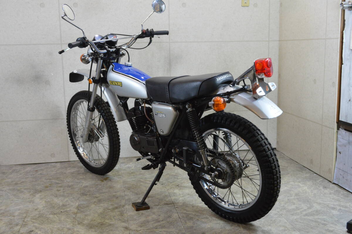 HONDA ELSINORE125 エルシノアMT125 MT125 当時物ノンレス 美車 ）検索 MT250 2スト モトクロス CR125 250 CRM XLR CBの画像4