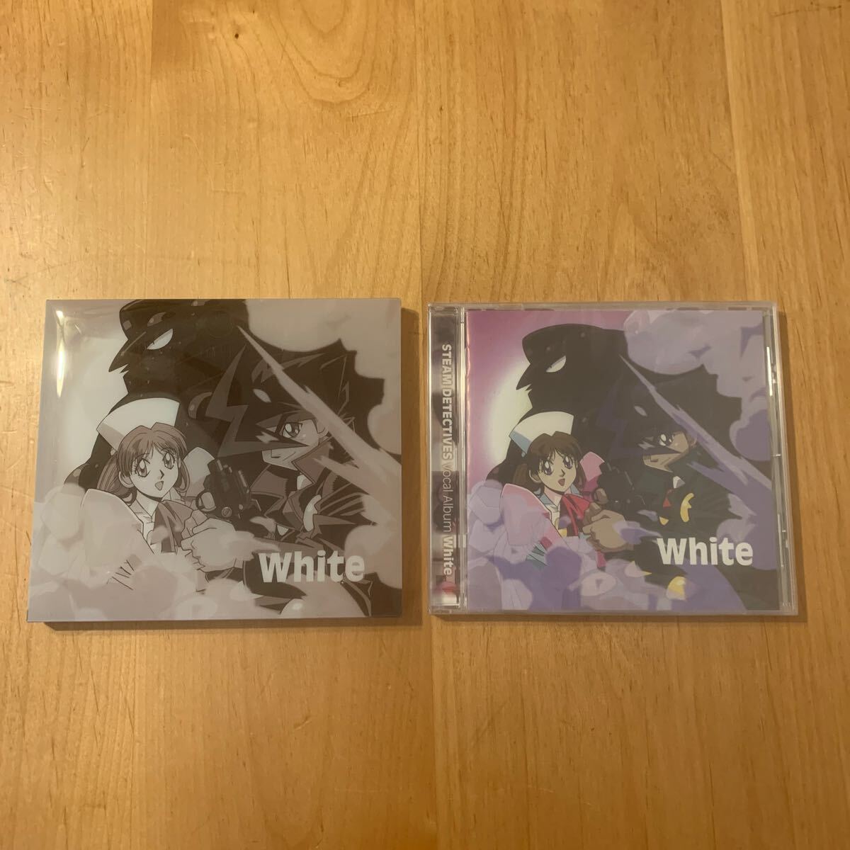 【初回特典クリアケース付 CD未開封】快傑蒸気探偵団 Vocal Album White の画像7