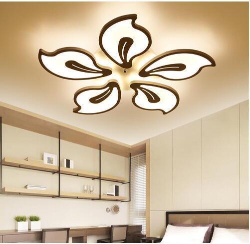  превосходный товар * потолочный светильник люстра дистанционный пульт LED подвесной светильник лампа потолок осветительное оборудование люстра цветок 