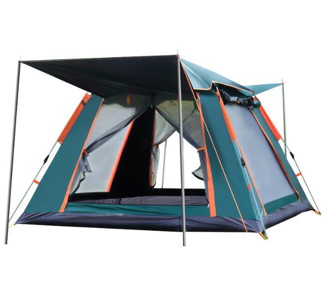 特価★テント キャンプ用品 大型テント 4-5人用 ヤー アウトドア レジャー用品 ファミリーラージテントスペース_画像3