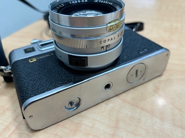 ※YASHICA GS エレクトロ35 フィルムカメラ レジファインダー マニュアルカメラ 個人保管_画像7