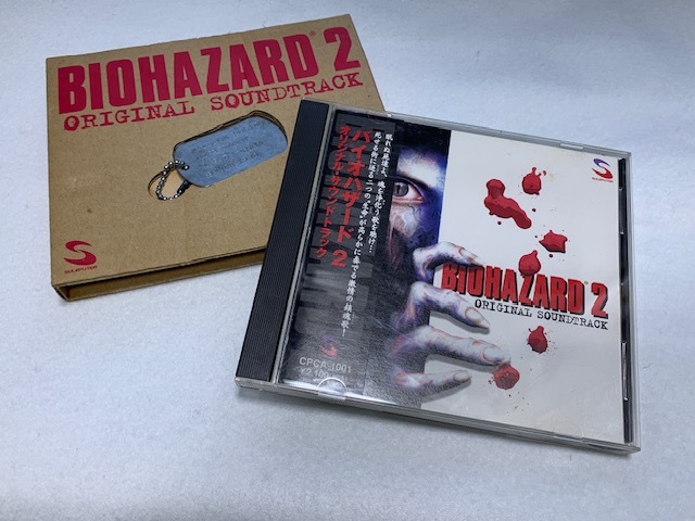 BIOHAZARD2 ORIGINAL SOUNDTRACK バイオハザード2 オリジナル サウンドトラック 初回限定タグ付き ゲーム の画像1