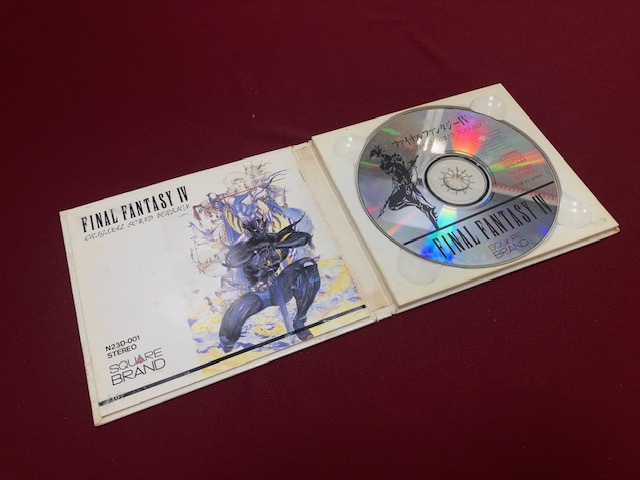 *57178. summarize exhibition Final Fantasy original soundtrack 4 piece set CD FF private person storage goods USED