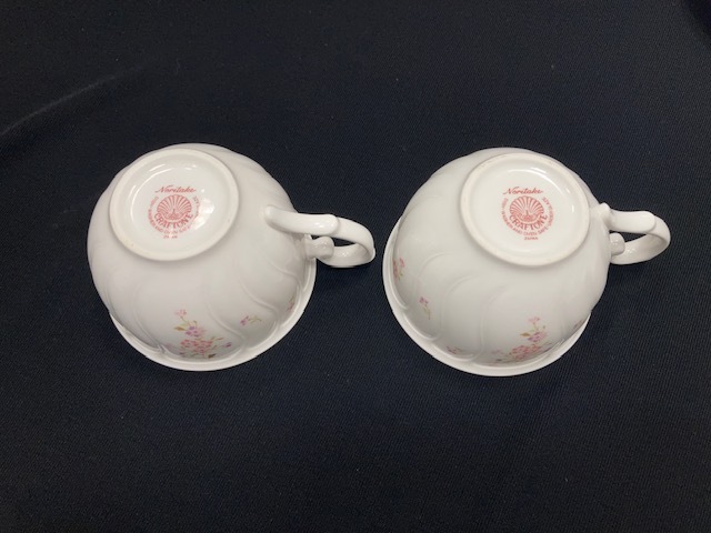 ※57274 Noritake CRAFTONE カップ＆ソーサー 2客セット ノリタケ 食器 個人保管品_画像8