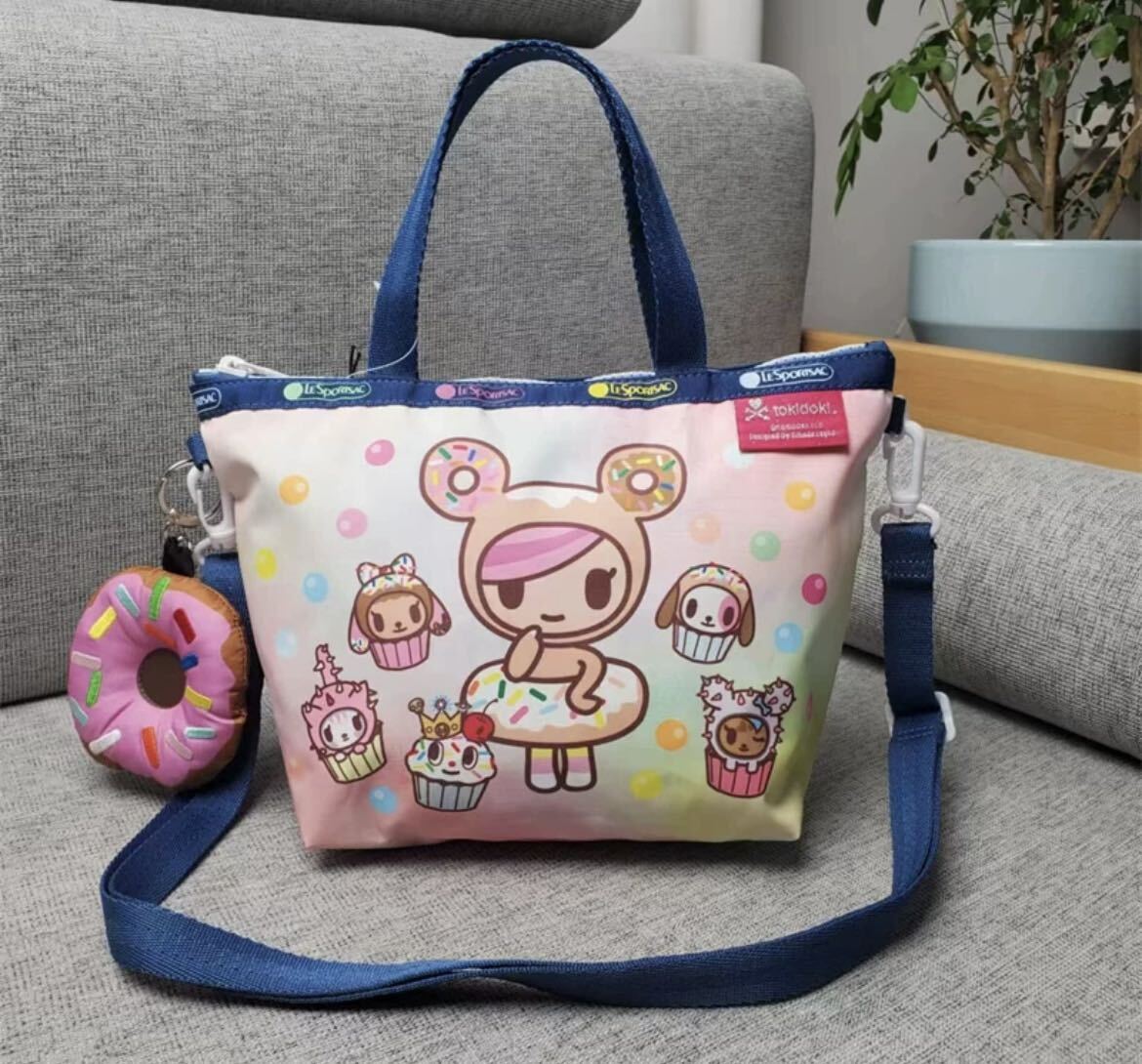 レスポートサック　トキドキ tokidoki トートバッグ　ショルダーバッグ_画像1