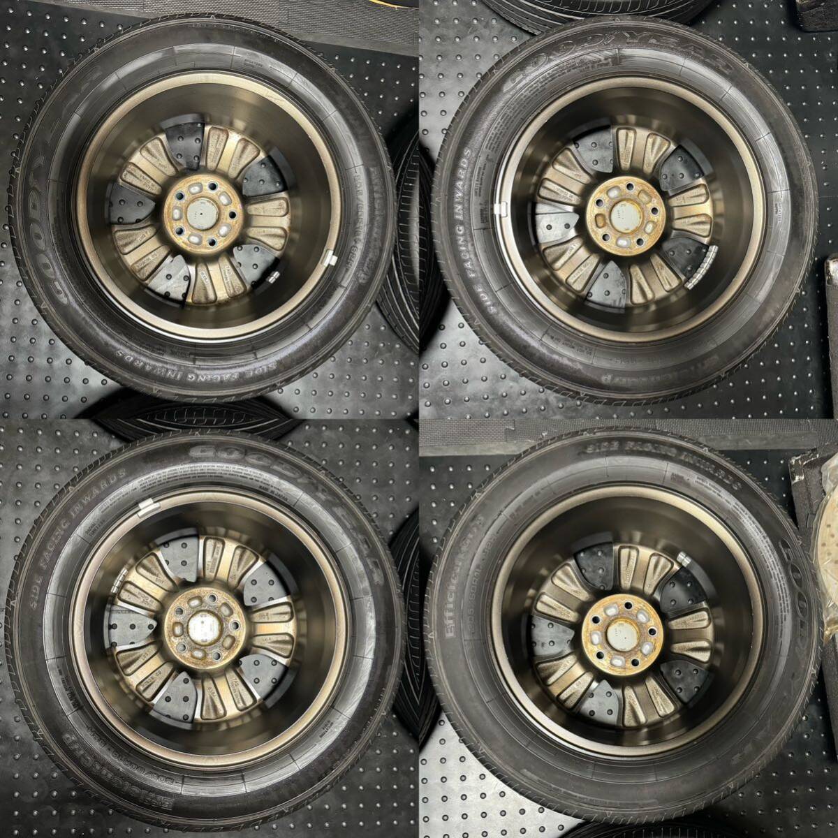 ホンダ ステップワゴン RP スパーダ ハイブリッド純正 16インチ 6J＋50 PCD114.3 5穴 GOODYEAR EfficientGrip 205/60R16 2019年製の画像8