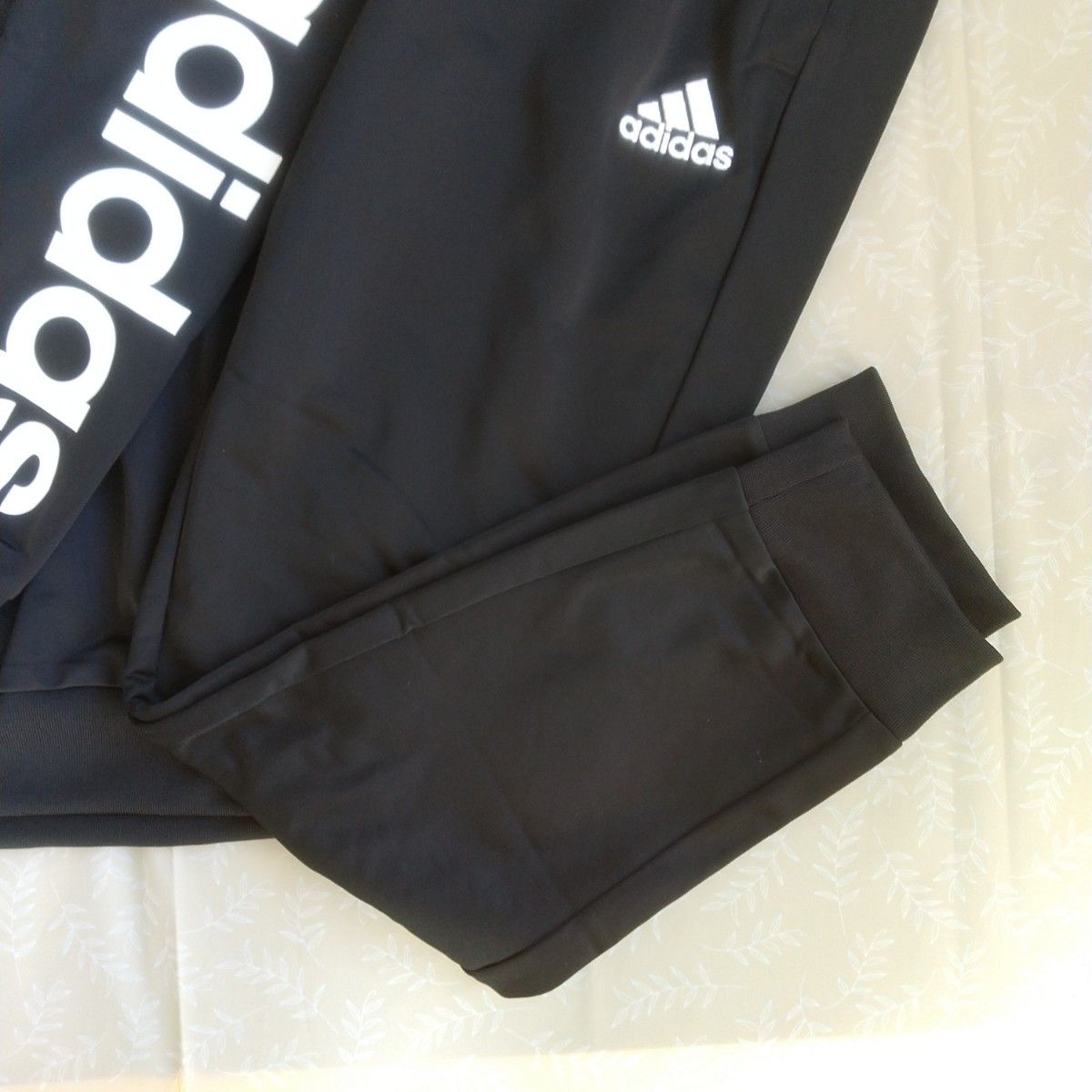 adidas ジャージ 上下セット メンズ XL(O) 黒 未使用