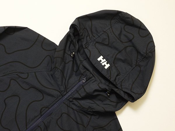 HELLY HANSEN Helly Hansen total pattern f-teto nylon jacket regular goods HOE11611 MT bell gen jacket outdoor f-ti-