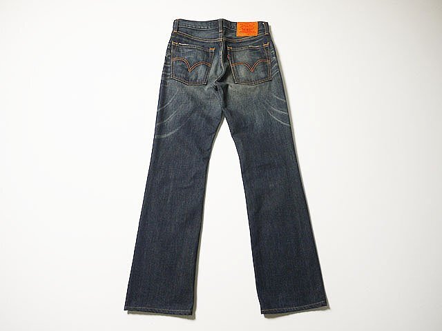 Levi's リーバイス 507 デニムパンツ 正規品 CLASSIC Levi's ユーズド加工 ブーツカットジーンズ W29 OL507-0011 の画像2