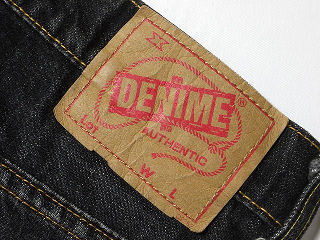 DENIME　ドゥニーム　デニムパンツ　黒　ブラックジーンズ　ブーツカットジーンズ　_画像3