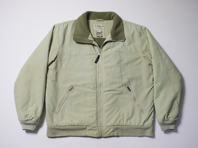 L.L.Bean エルエルビーン ナイロンフリースジャケット 正規品 Lサイズ WARM UP JACKET ウォームアップジャケット 0 UF43 の画像1