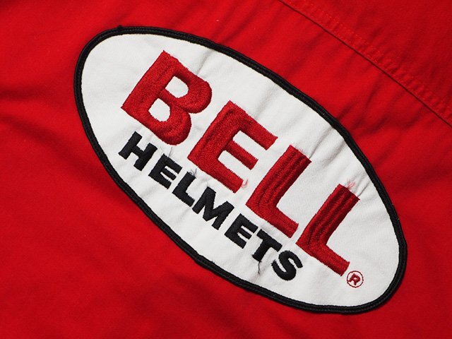 BELL HELMETS　ベル　ワークジャケット　Lサイズ　ワッペン　ベルヘルメット　オールド　ビンテージ　_画像6