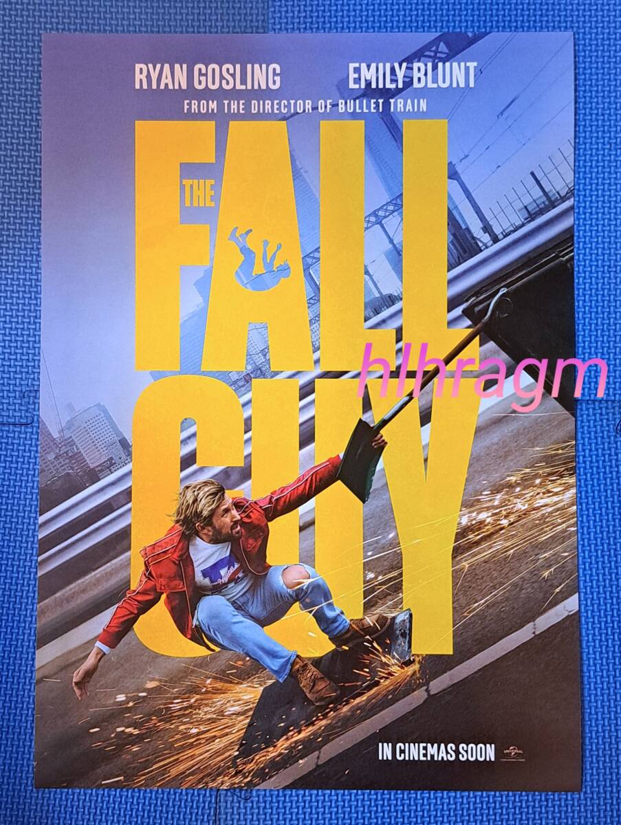 映画 The Fall Guy フォールガイ ライアン・ゴズリング エミリー・ブラント A3告知ポスター B_画像1