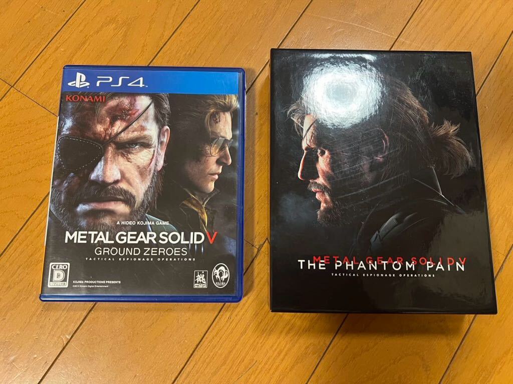 PS4 ソフト まとめ売りMETAL GEAR SOLID V:GROUND ZEROES METAL GEAR SOLID V:THE PHANTOM PAINの画像1