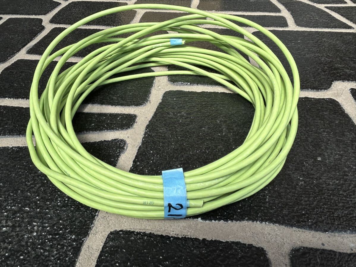 Cat6 EM-TPCC6(ハイパーコイル) UTPケーブル 0.5mm×4P 155m+21m (若草) 富士電線 USEDの画像7