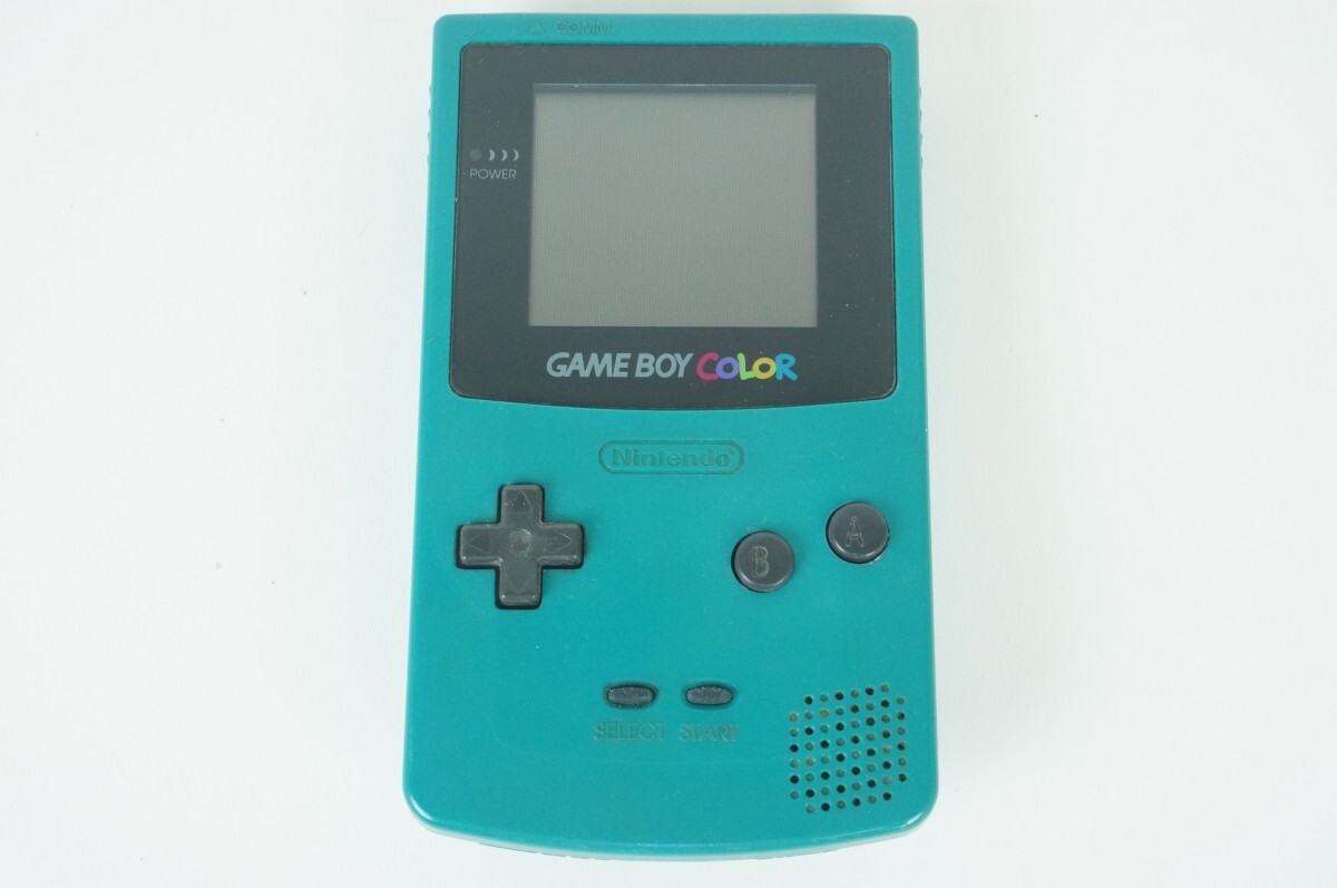 【動作品】 ゲームボーイ カラー ブルー 本体 Nintendo 任天堂 GBC 中古 2の画像2