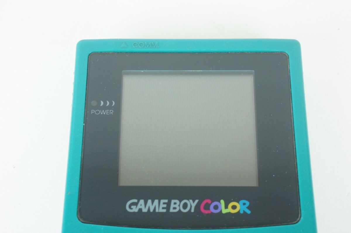 【動作品】 ゲームボーイ カラー ブルー 本体 Nintendo 任天堂 GBC 中古 2の画像3