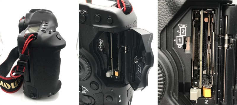 0401-136T⑳23376 デジタル一眼レフカメラ CANON キャノン EOS-1D X Mark-Ⅱ レリーズ回数 2,000以下 ボディ バッテリー ストラップ有 美品_画像8