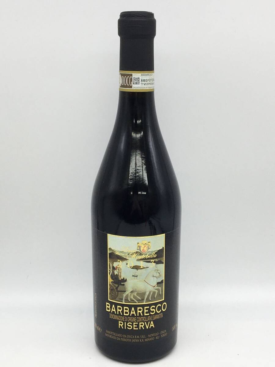 0420-008MK?5995 未開栓 お酒 750ml 14% Barbaresco Riserva バルバレスコ・リゼルヴァ DOCG ワイン 辛口の画像1