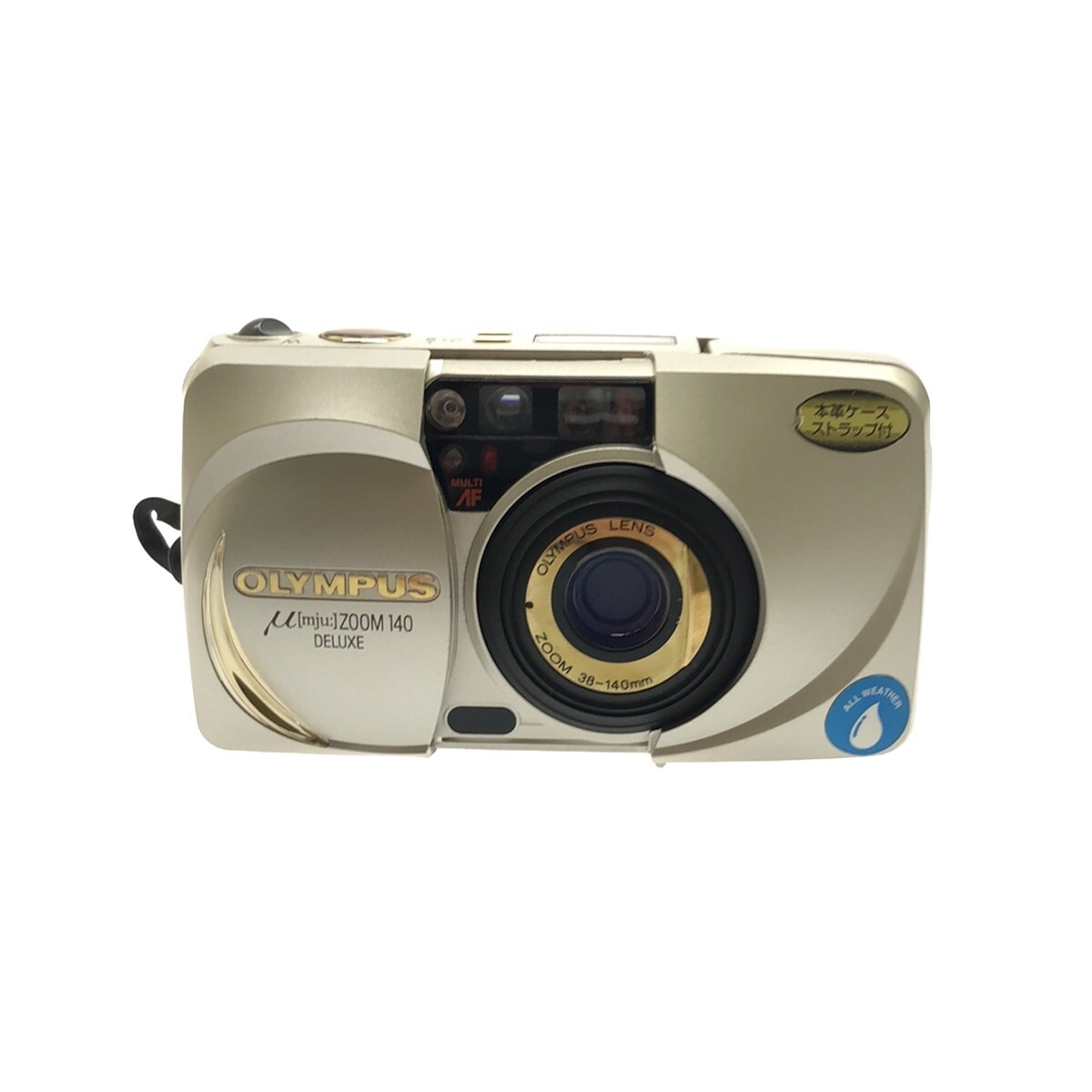 【動作品 2台まとめ】OLYMPUS μ[mju:] ZOOM 140 DELUXE コンパクトフィルムカメラ オリンパス ミュー デラックス 撮影 現状品 C4013_画像4