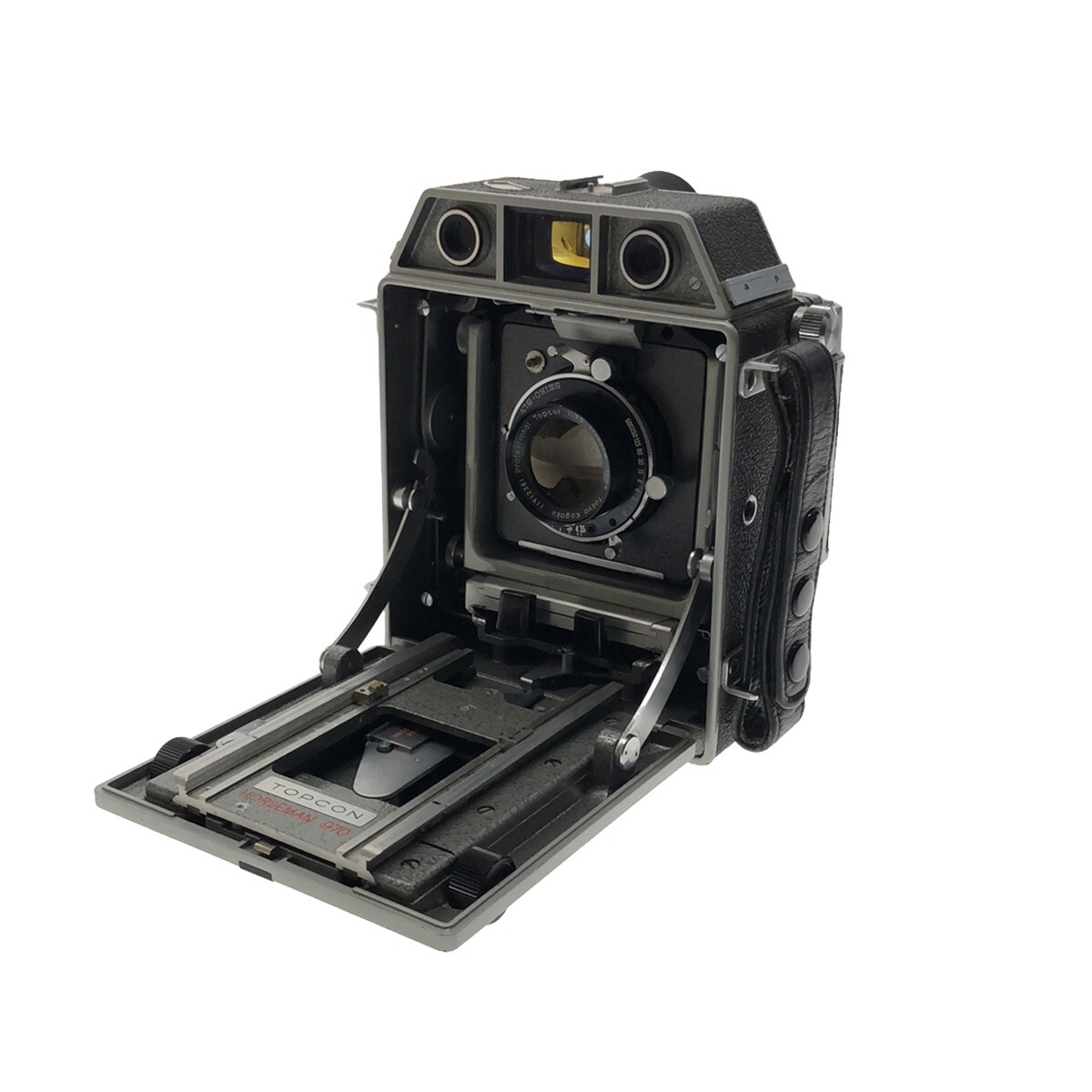【動作未確認】TOPCON HORSEMAN 970 Professional Topcor 10.5cm F3.5 8 EX 120 ロールフィルムホルダー トプコン大判カメラ 現状品 C4006の画像1