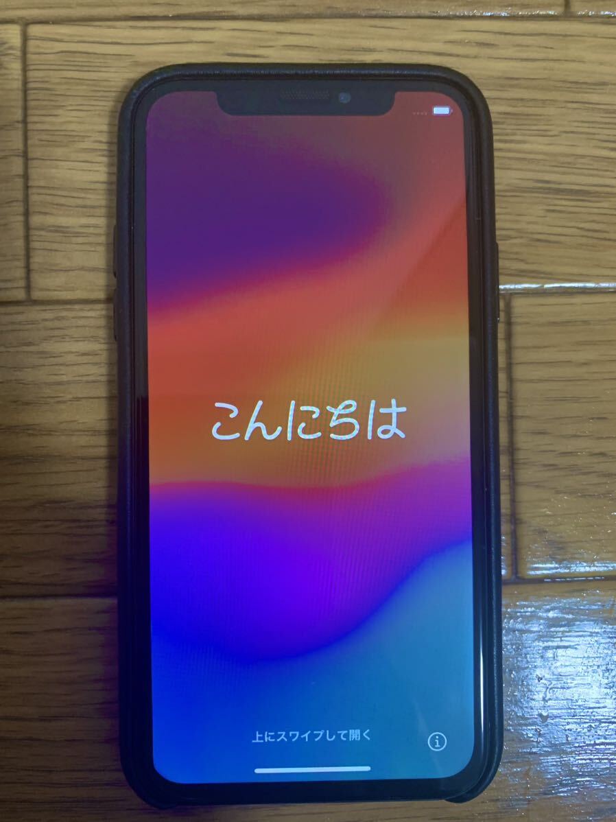 iPhone Xs 258GB SIMフリー スペースグレー 白ロム_画像2