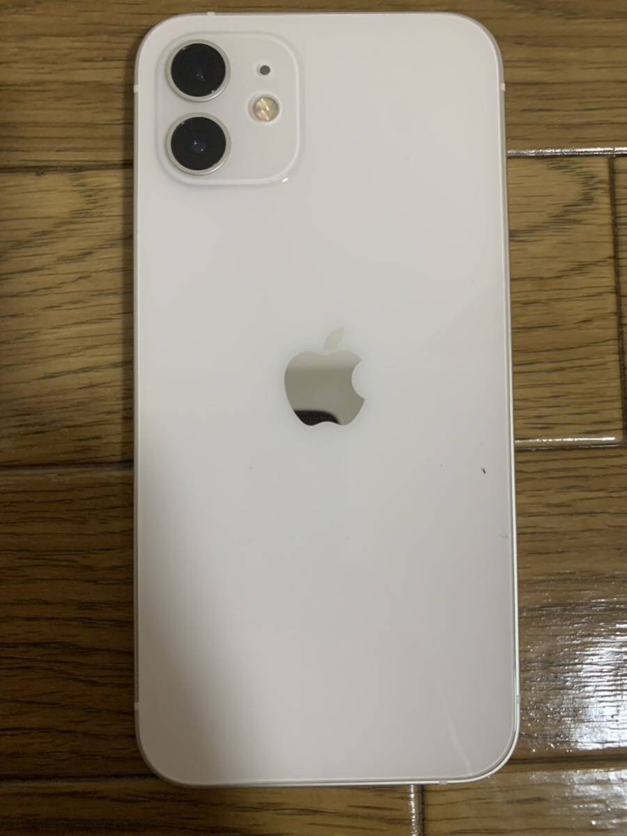 【 美品 】 iPhone 12 64GB ホワイト SIMフリー ※説明欄必読_画像2