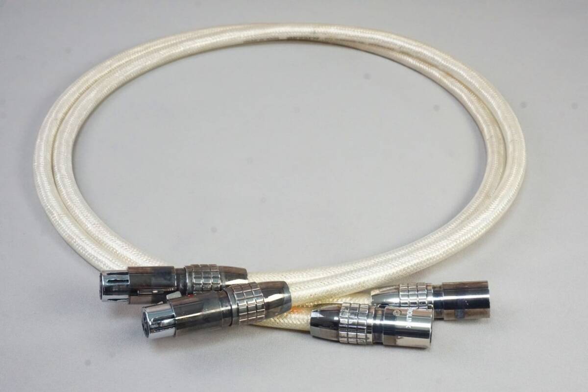 ACROLINK acrolink 7N-D5000 XLR cable regular price 154000 jpy. -stroke less free 7N copper conductor 