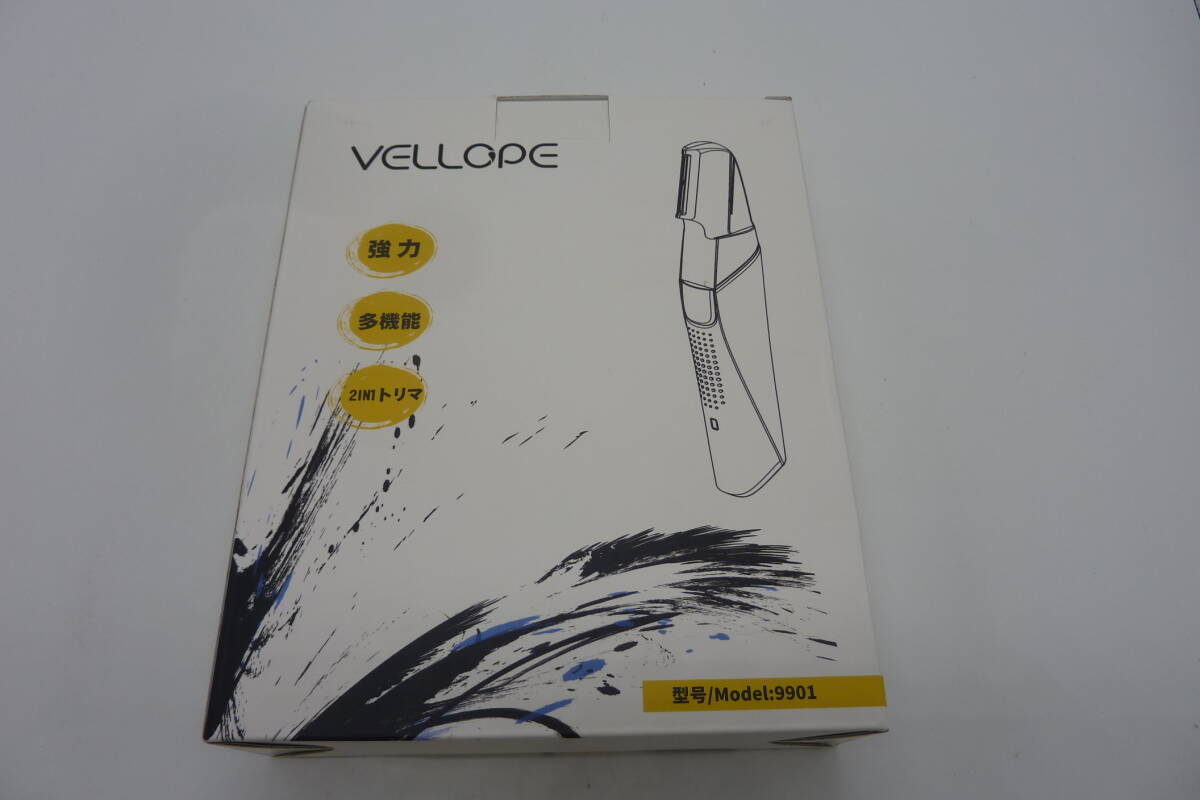 01-37023 Vellope ボディシェーバー USB充電式 電動バリカン ヘアカッター 9901 YK-2_画像1