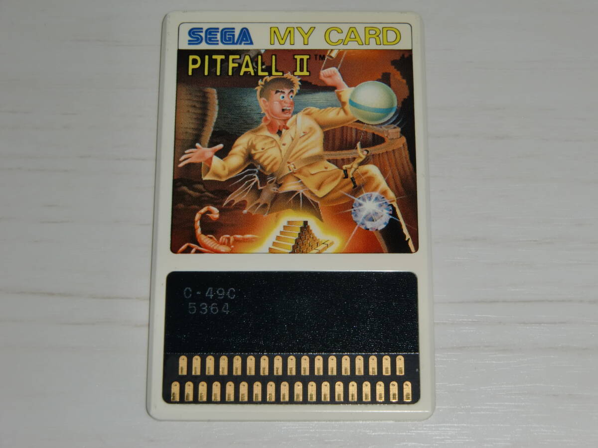 [SC-3000orSG-1000 my card version ]pito four ruⅡ(PITFALLⅡ) cassette only Sega (SEGA) made SC-3000orSG-1000 common use * attention * soft only A