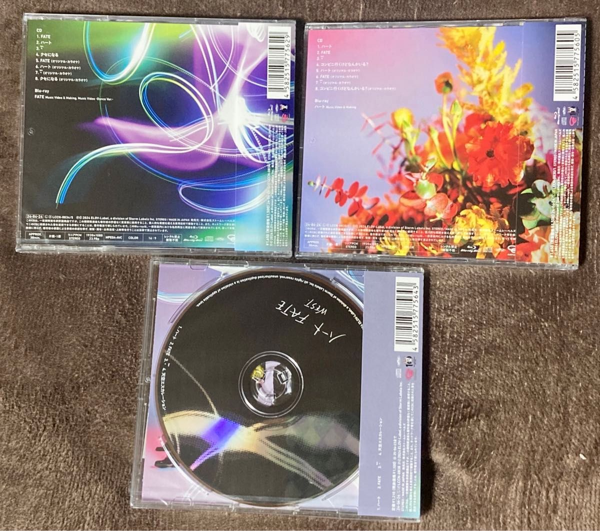 WEST. CD+Blu-ray/FATE/ハート 初回盤A 初回盤B 通常盤