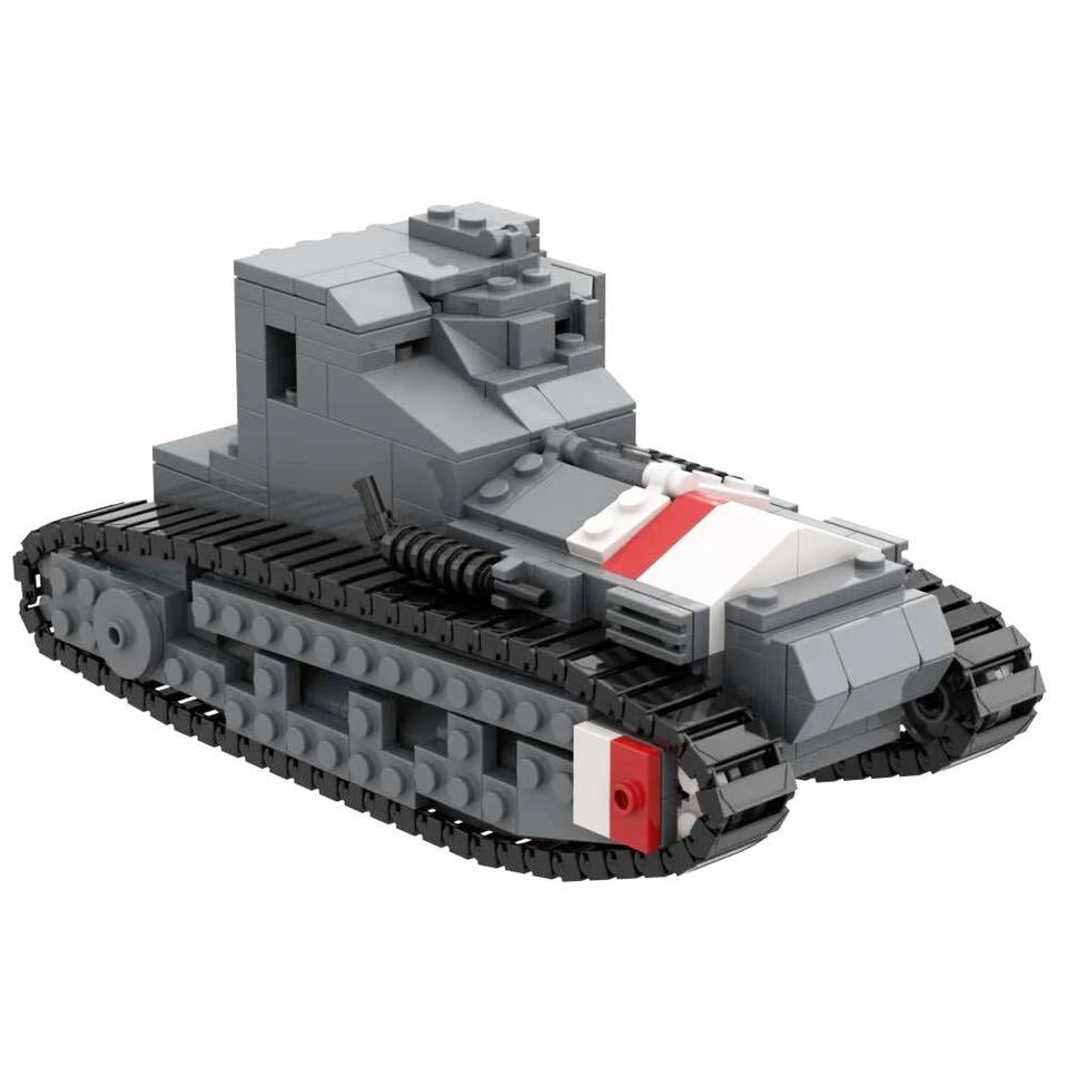 LEGO互換　ホイペット　ww1 戦車_画像3