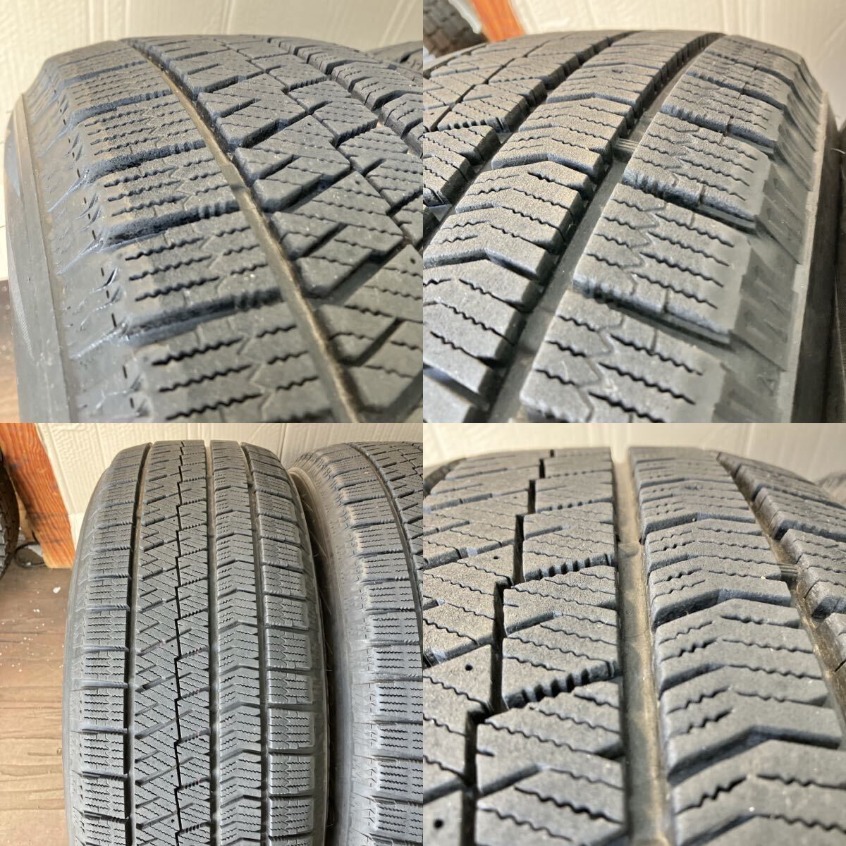 けっこう良いスタッドレス 215/60R17 4本／BS VRX2 7分上〜8分上 送料込24200円〜 G4495-91_画像2