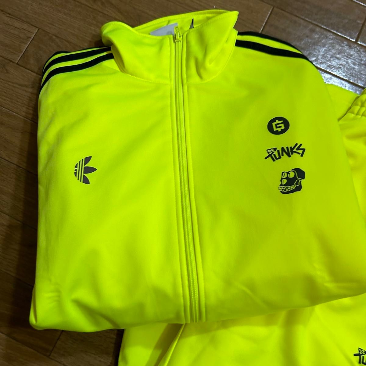 adidas BAYC PUNKS コラボトラックスーツ ジャージ Mサイズ adidas BAYC PUNKS コラボトラックスーツ ジャージ Mサイズ