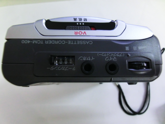 SONY ソニー ポータブルカセットプレーヤー TCM-400　V・O・R _画像4