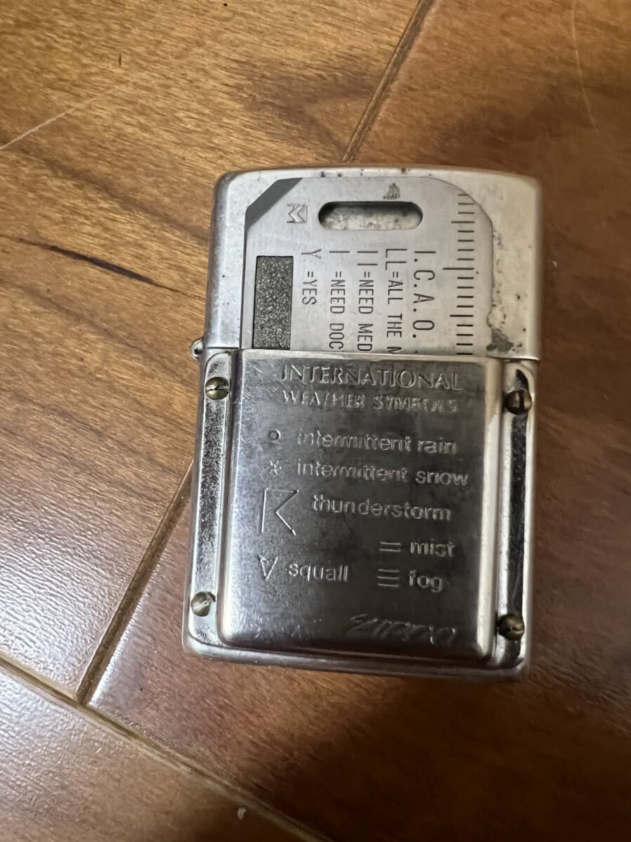 ZIPPO ジッポ オイルライター STERLING 1996 シルバーサバイバルパーツ付き喫煙具 の画像10