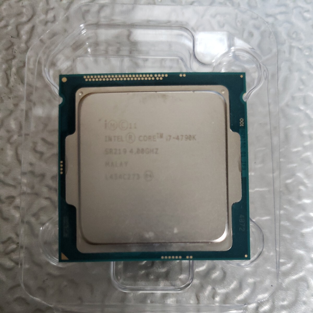 動作未確認ジャンクCore i7 4790K BOX Intelの画像2