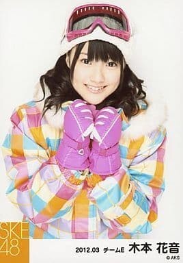 5826 木本花音/SKE48 2012年3月度 個別生写真「スノーボード」　コンプ_画像3