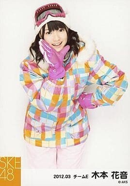 5826 木本花音/SKE48 2012年3月度 個別生写真「スノーボード」　コンプ_画像5