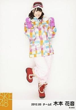 5826 木本花音/SKE48 2012年3月度 個別生写真「スノーボード」　コンプ_画像1