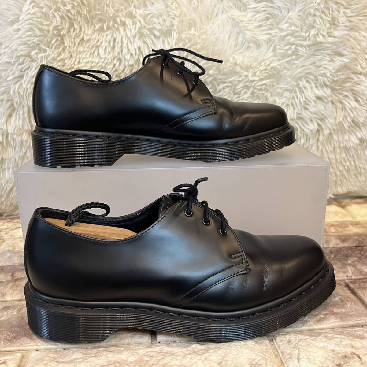 極美品 ドクターマーチン 1461 MONO 3EYE SHOE 25cmの画像4