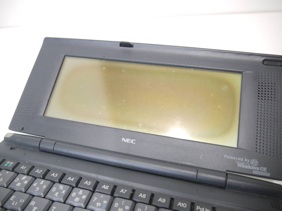 424 NEC MobileGear ll MC/R320 エヌイーシー モバイルギア2 WindowsCE ポケットPC ジャンク 現状品の画像4