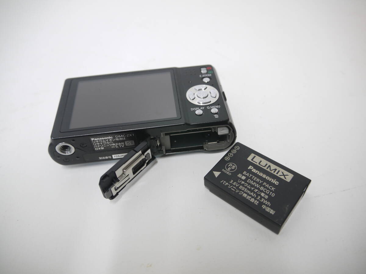 451 Panasonic LUMIX DMC-ZX1 LEICA DC VARIO-ELMAR 1:3.3-5.9/4.5-36 ASPH パナソニック ルミックス デジカメ バッテリー付 コンデジの画像6